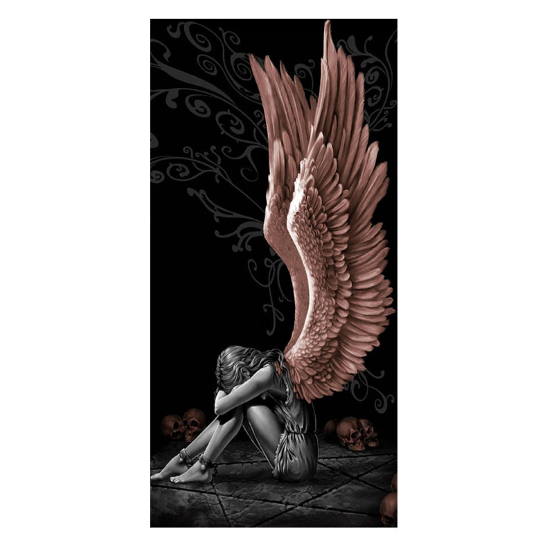 Wings of Dichotomy: Devil or Angel Art Wall Poster