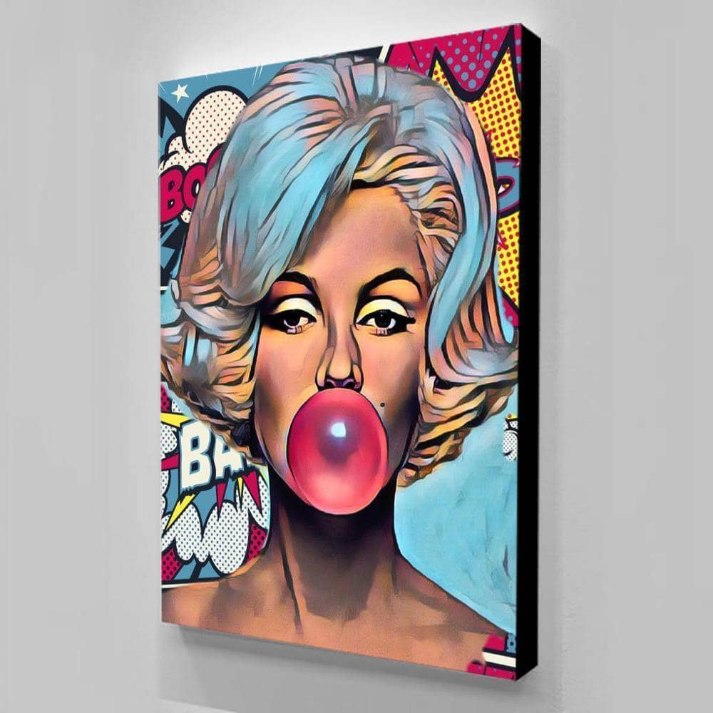 Bubble Marilyn Monroe: Pop Art Statement