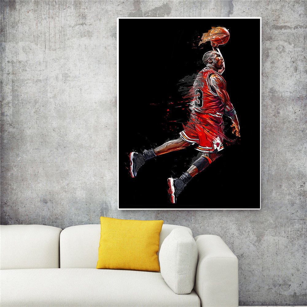 Classic Michael Jordan: Flying Air Dunk