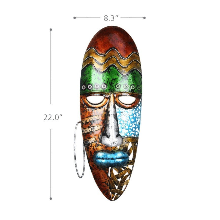 Exquisite African Face Mask Wall Art: Enrich Your Space with Cultural Charm