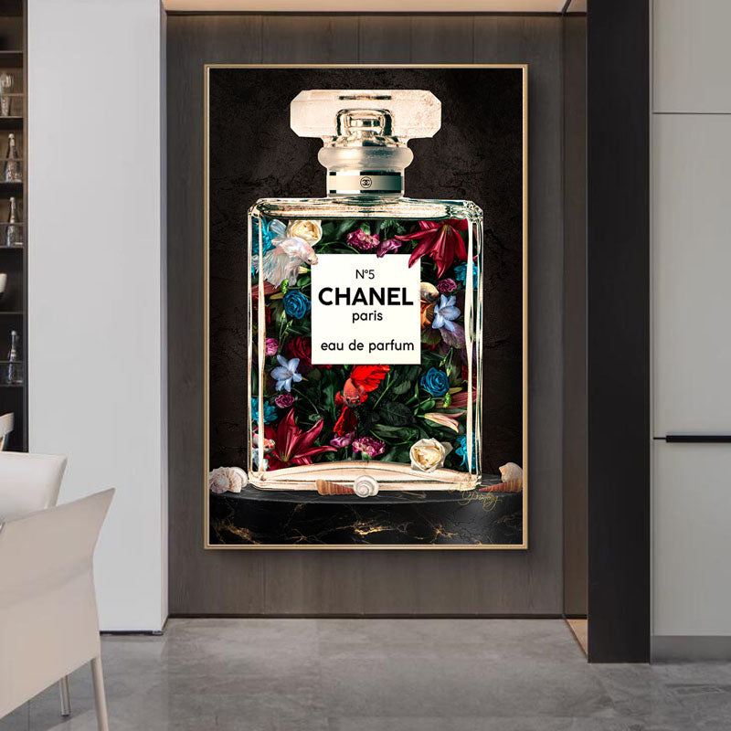 Exquisite Floral Harmony: Chanel Paris No. 5 Flower Perfume