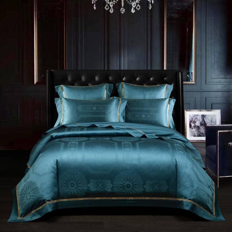 Fit for Royalty - Personalized 1200TC Egyptian Cotton Duvet Cover Set
