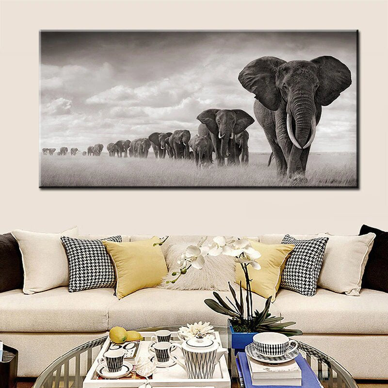 Journey of Giants: African Elephants Migration