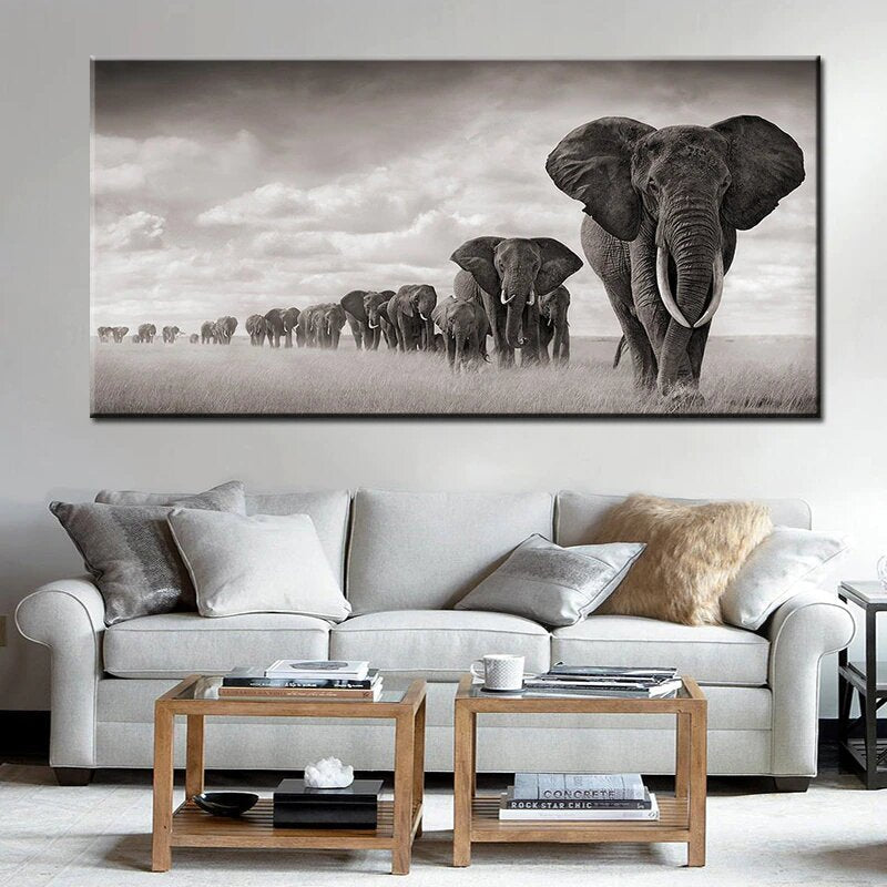 Journey of Giants: African Elephants Migration