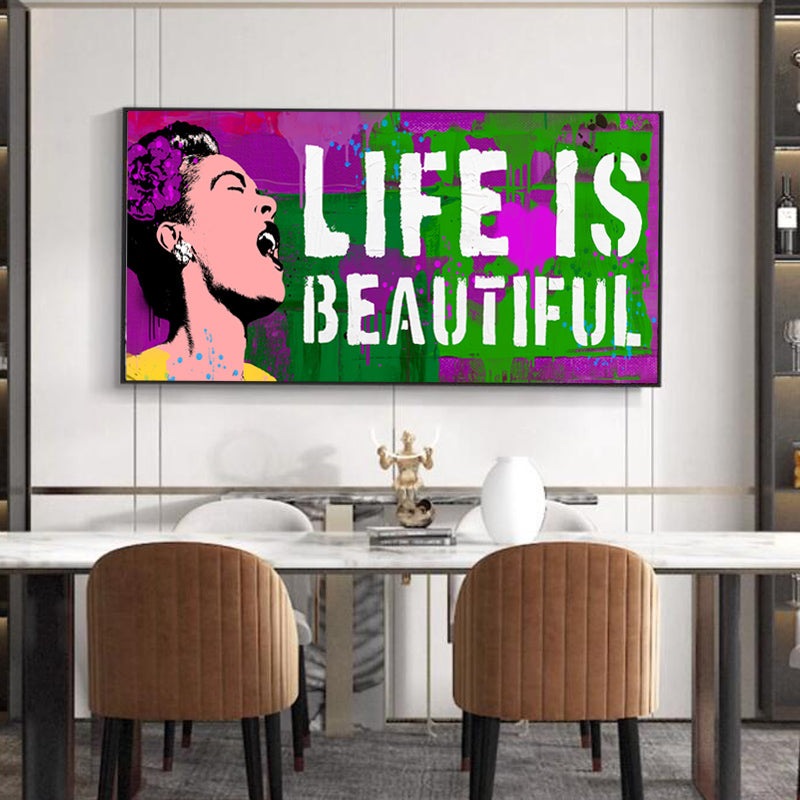 Life is Beautiful by Stephen Chambers: Artistic Serenity