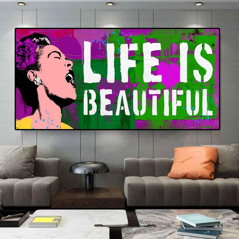 Life is Beautiful by Stephen Chambers: Artistic Serenity