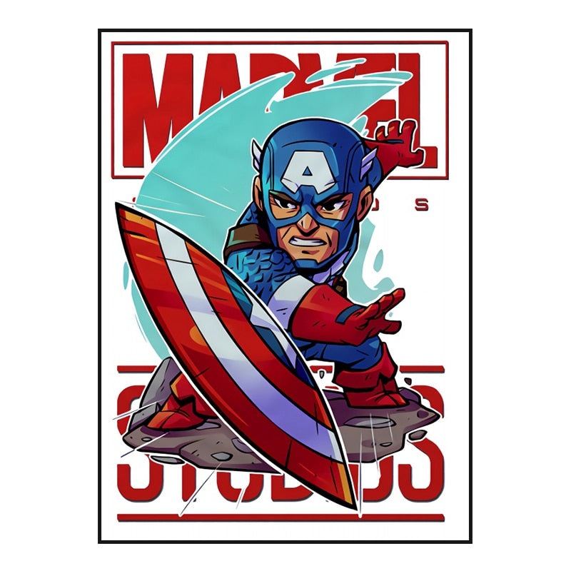 Marvel Movie Comics Cartoon Heroes: Superheroes