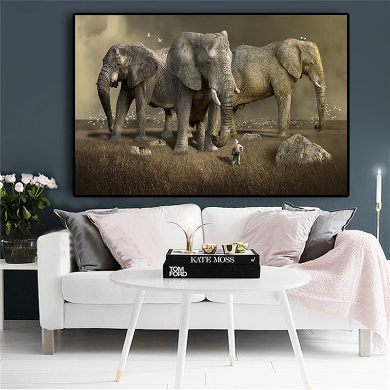 Nature's Guardians: African Elephant Animal