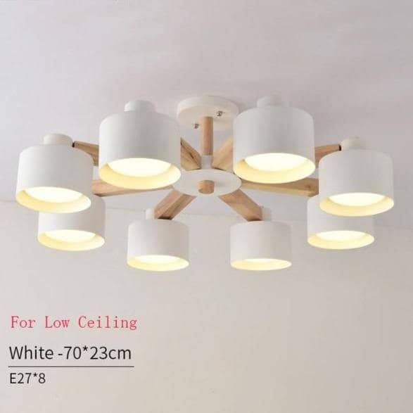 Nordic Chandelier LED Ceiling Lamp - Stylish Home Lighting