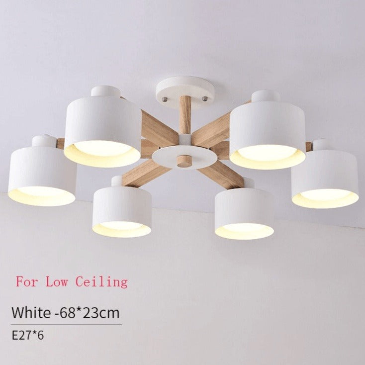 Nordic Chandelier LED Ceiling Lamp - Stylish Home Lighting