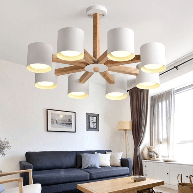 Nordic Chandelier LED Ceiling Lamp - Stylish Home Lighting