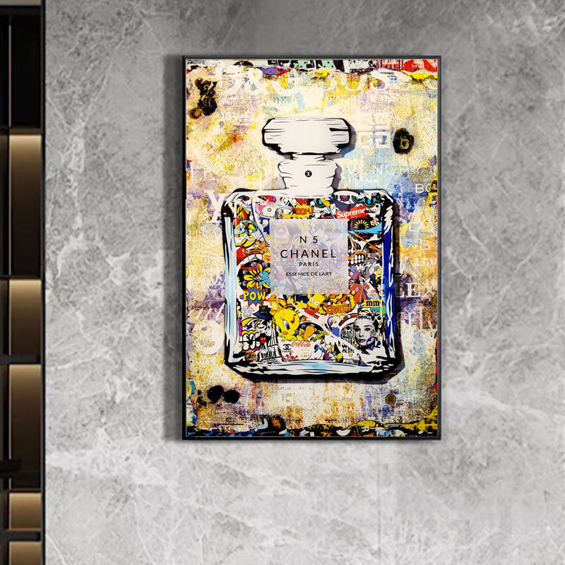 Playful Luxury: Chanel No. 5 Pop Art