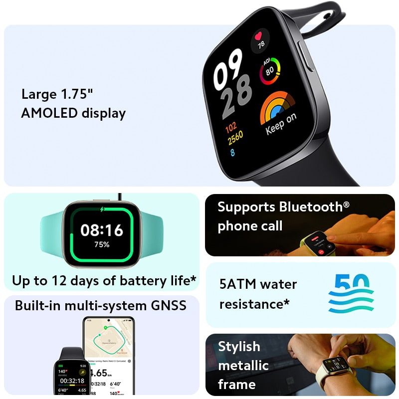 Redmi Watch 3 Smartwatch - Ultimate Tech Accessory