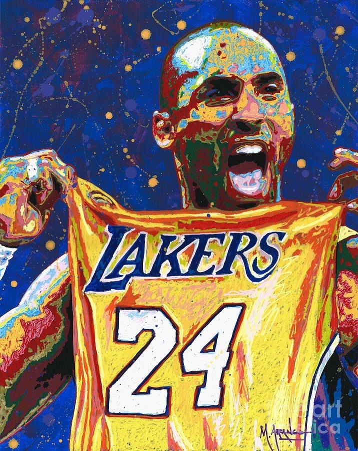 Superhero Kobe Bryant: Victory Moment Pose