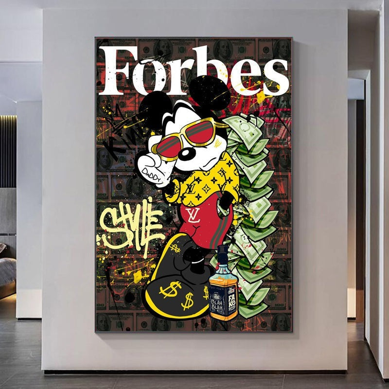 The Richest Mouse: Mickey's Rise to Wealth Creative Art