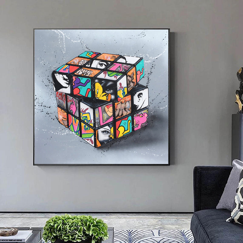 Urban Puzzle - Magic Blocks Cube Graffiti