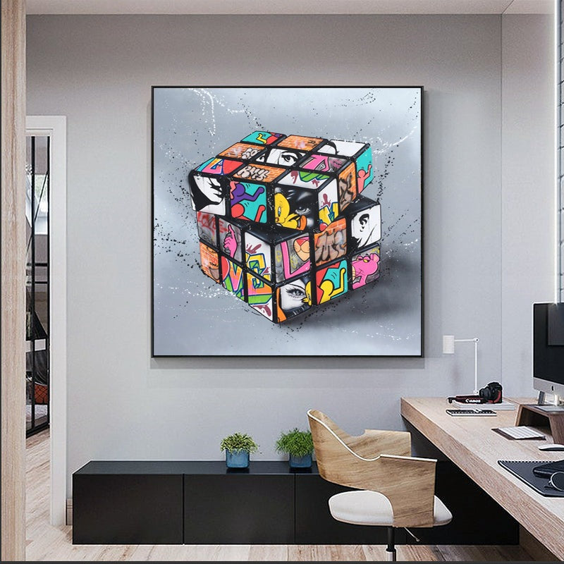 Urban Puzzle - Magic Blocks Cube Graffiti