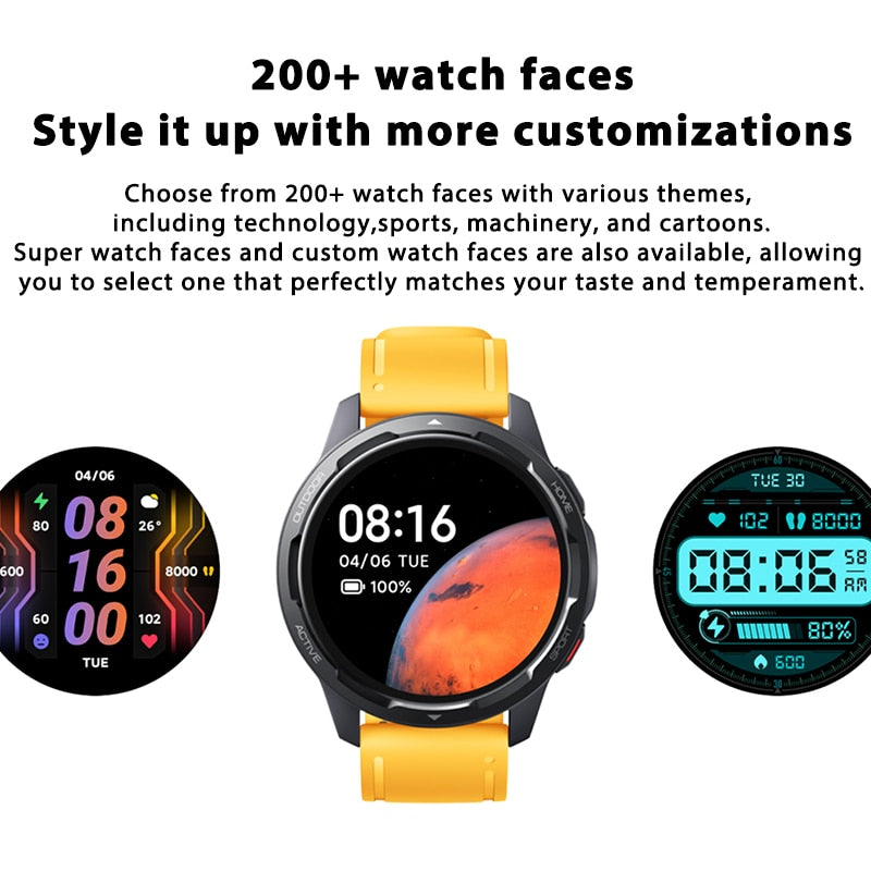 Xiaomi Mi Watch S1 Active Smartwatch - Ultra-Stylish 1.43" AMOLED Display & Fitness Tracker